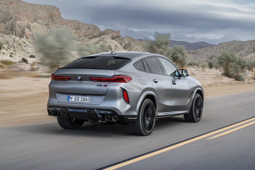 Refreshed 2024 BMW X5 M, X6 M revealed with electrified V8s image