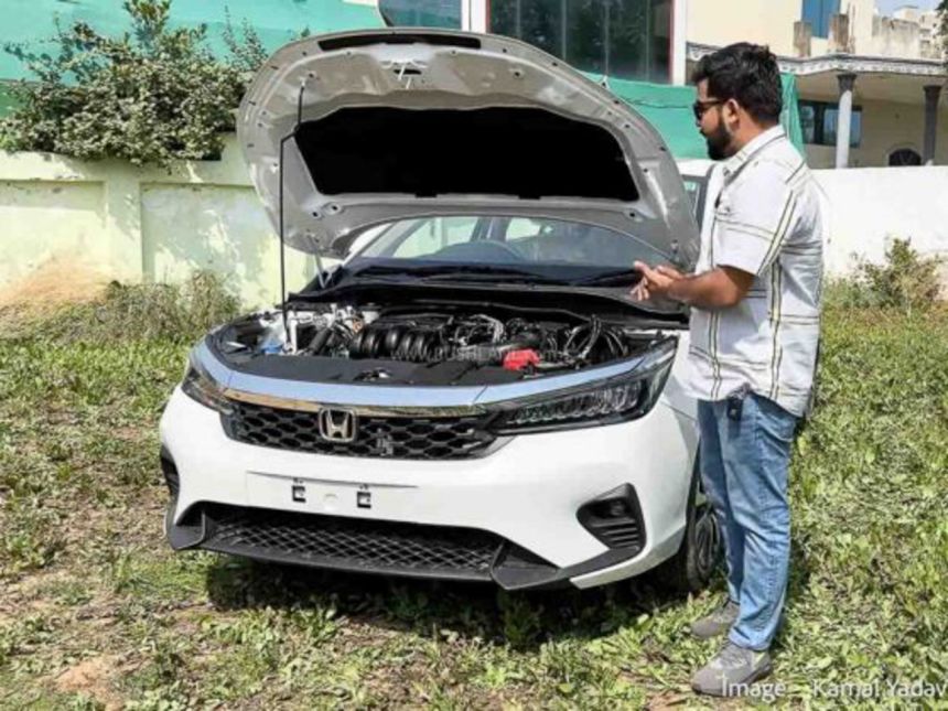 This is your first look at 2023 Honda City facelift image