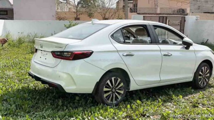This is your first look at 2023 Honda City facelift image