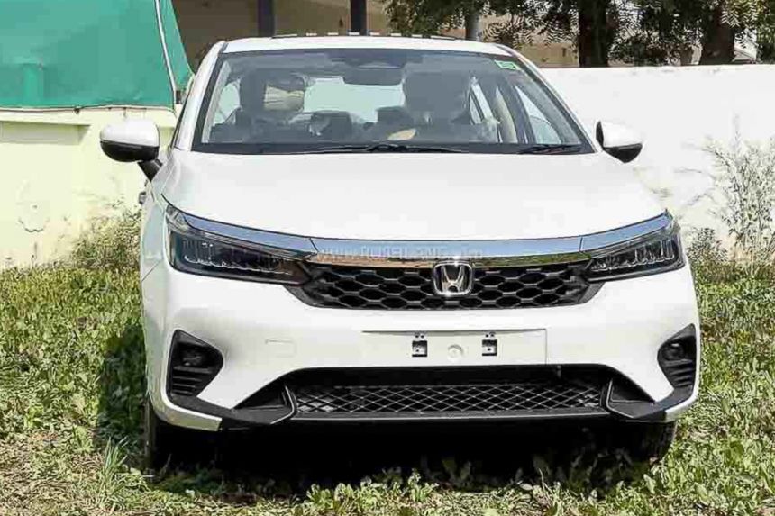 This is your first look at 2023 Honda City facelift image