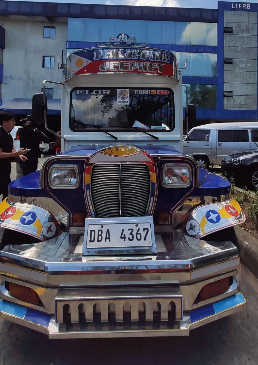 Transport group shows proposed idea of a modern jeepney image