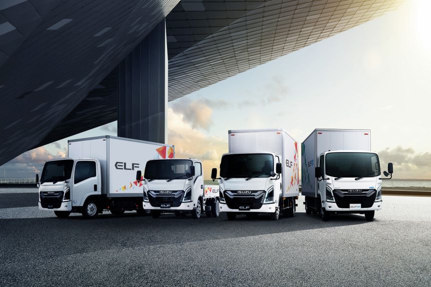This is the all-new 2023 Isuzu Elf N-Series image