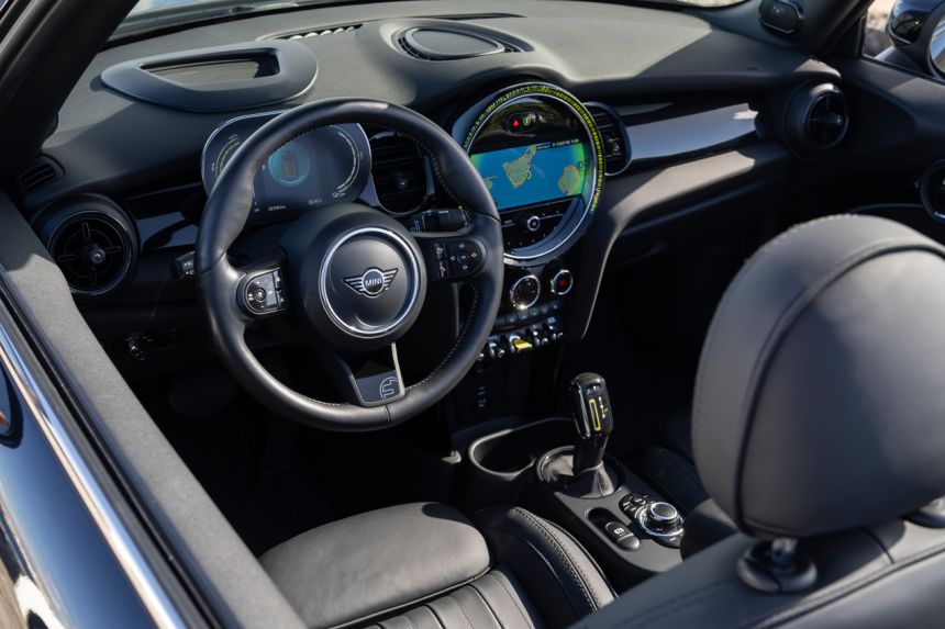 Enjoy the open road in 2023 Mini Cooper SE Convertible EV image