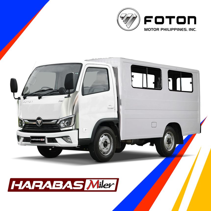 2023 Foton Harabas Miler is fully-loaded to carry your business image
