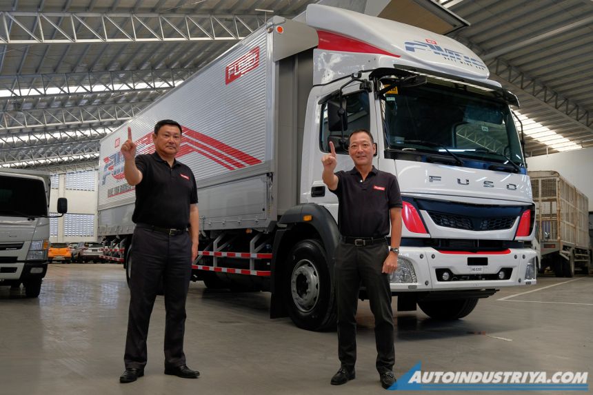 Fuso trucks exhibit power and efficiency in 2nd fuel eco run image