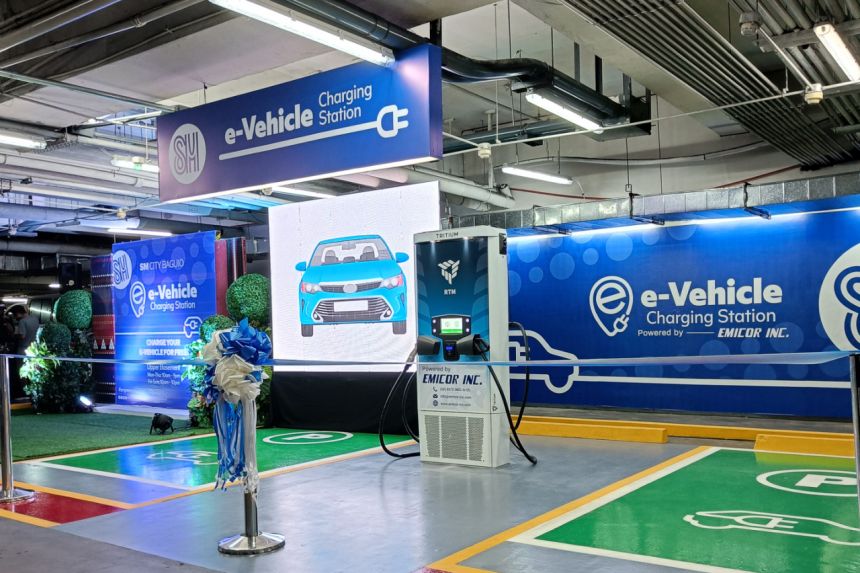 SM Baguio now equipped with Emicor Level 3 DC Fast Chargers image
