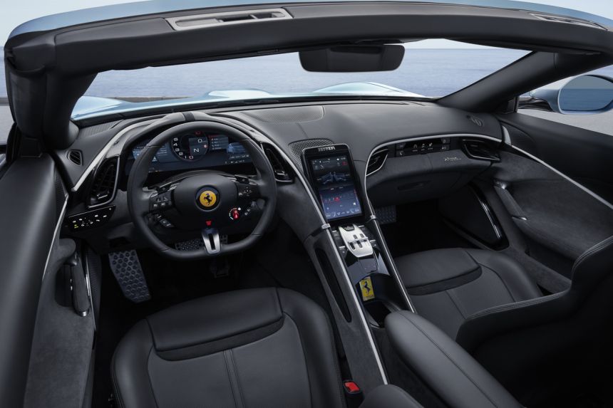 2023 Ferrari Roma Spider debuts under Moroccan sun image