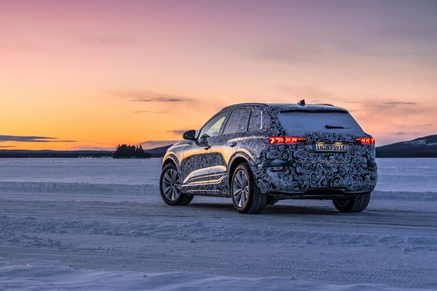 Audi on ice: Q6 e-tron in final testing stage image
