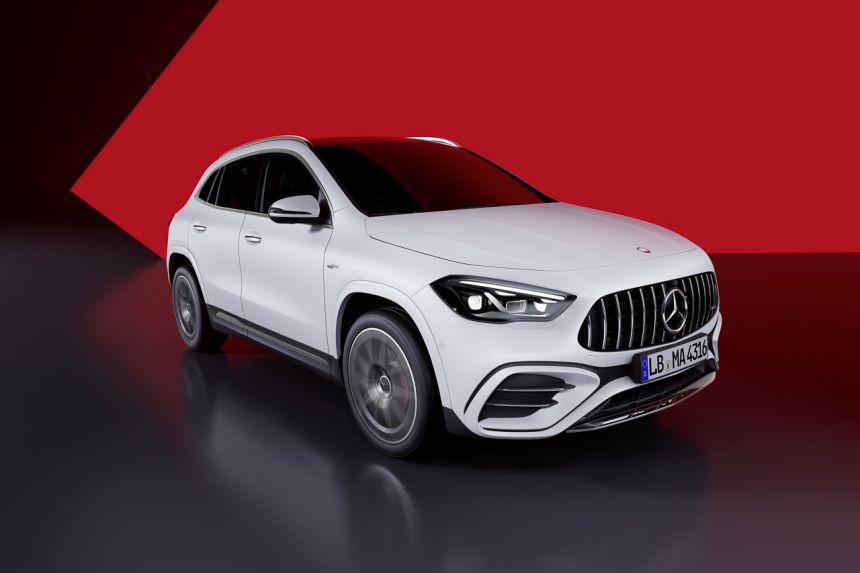 2023 Mercedes-AMG GLA 35, GLB 35 facelifted, get mild-hybrid turbo image