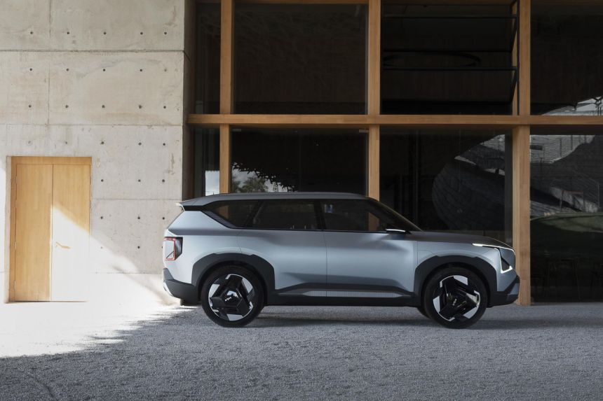 Kia EV5 Concept looks just like a mini EV9 image