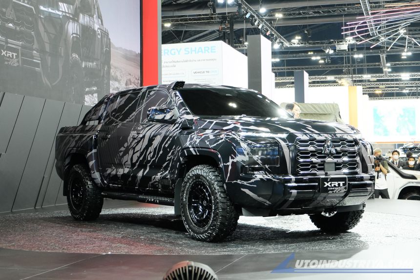 BIMS 2023: Mitsubishi previews next-gen Strada Triton as XRT Concept image