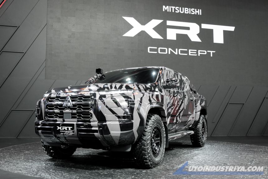 BIMS 2023: Mitsubishi previews next-gen Strada Triton as XRT Concept image