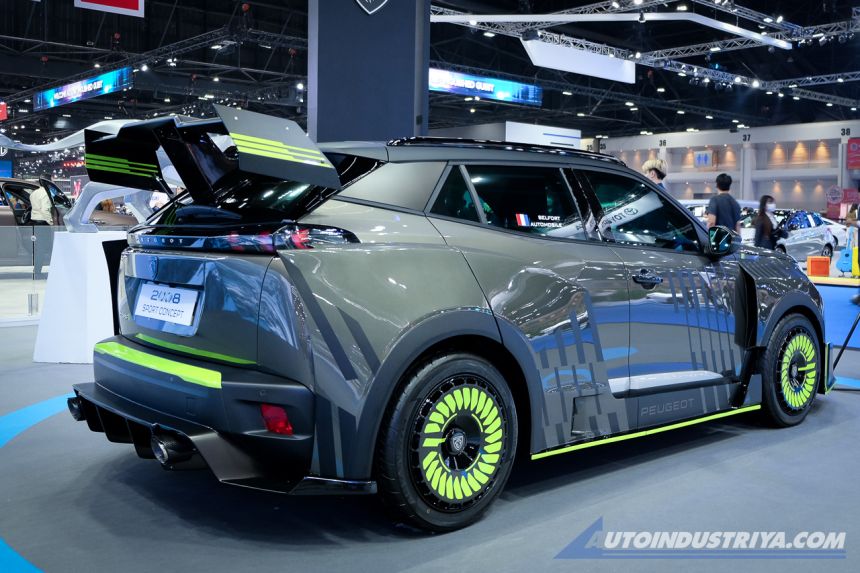 BIMS 2023: Peugeot 2008 Sport Concept rallye car inspired image