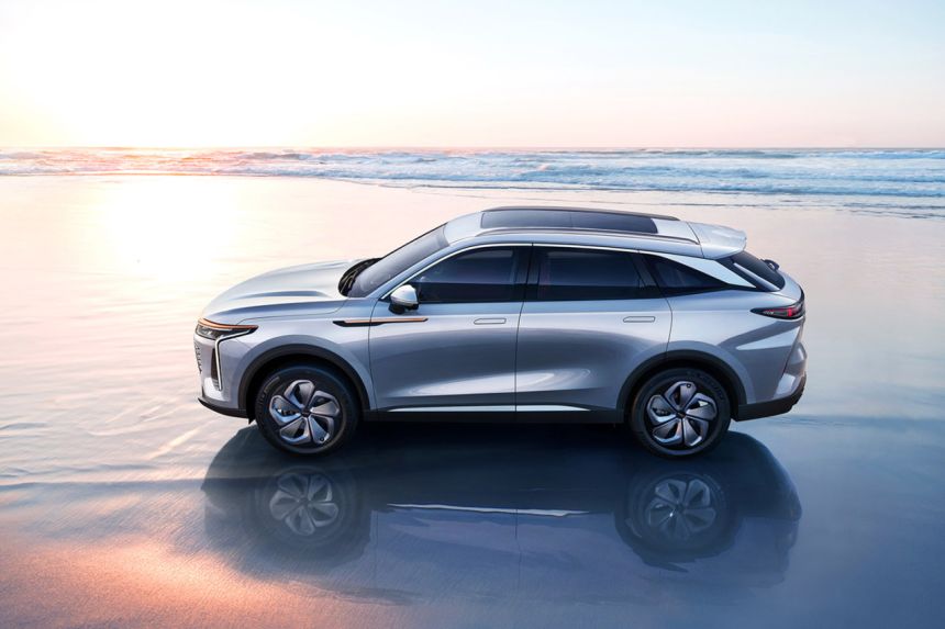 2023 Exeed Yaoguang spotted testing image