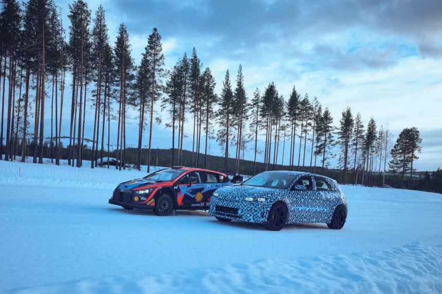 Ioniq 5 N testing image