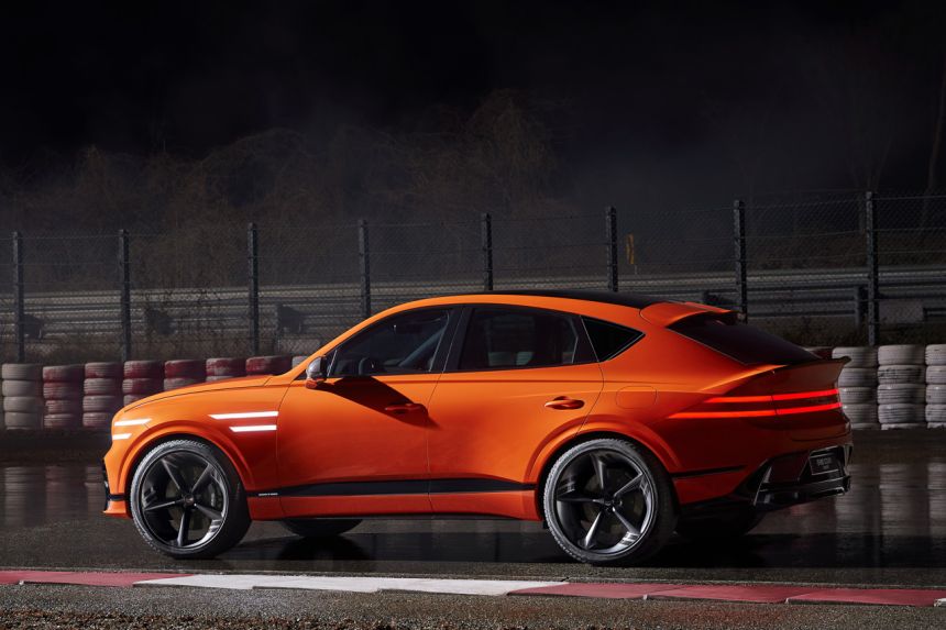 New York 2023: GV80 Coupe Concept by Genesis looks radical image