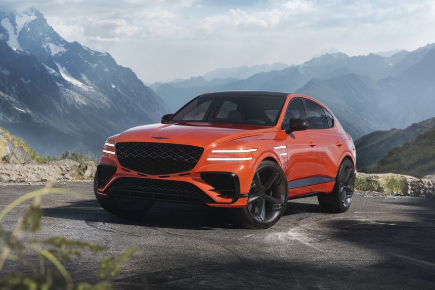 New York 2023: GV80 Coupe Concept by Genesis looks radical image
