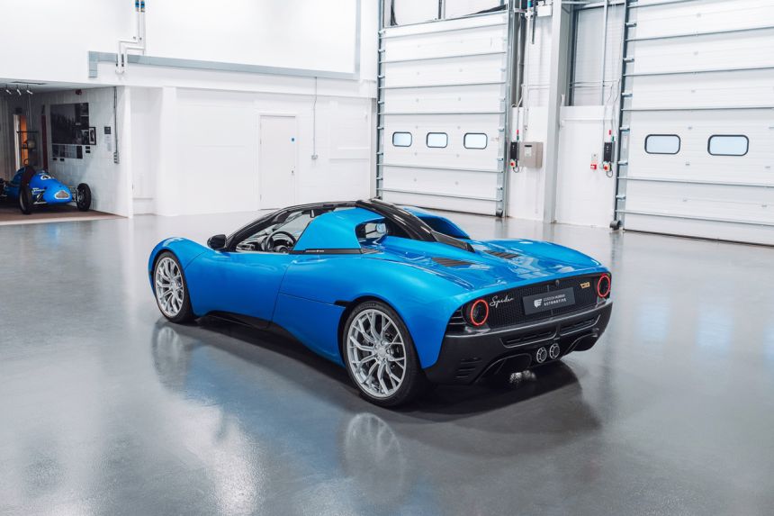 Hear the V12 roar of the Gordon Murray T.33 Spider image