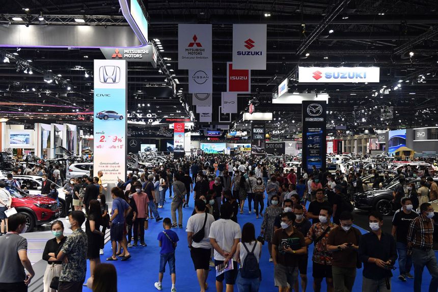 Nearly 46,000 vehicles booked at 44th Bangkok International Motor Show Nearly 46,000 vehicles booked at 44th Bangkok International Motor Show image