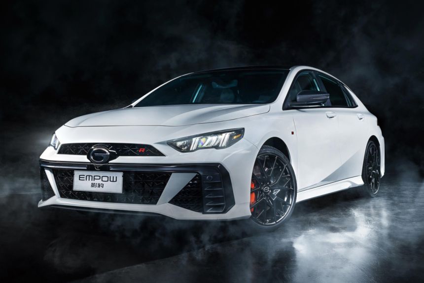 2023 Shanghai: GAC reveals hotter Empow R sports sedan image
