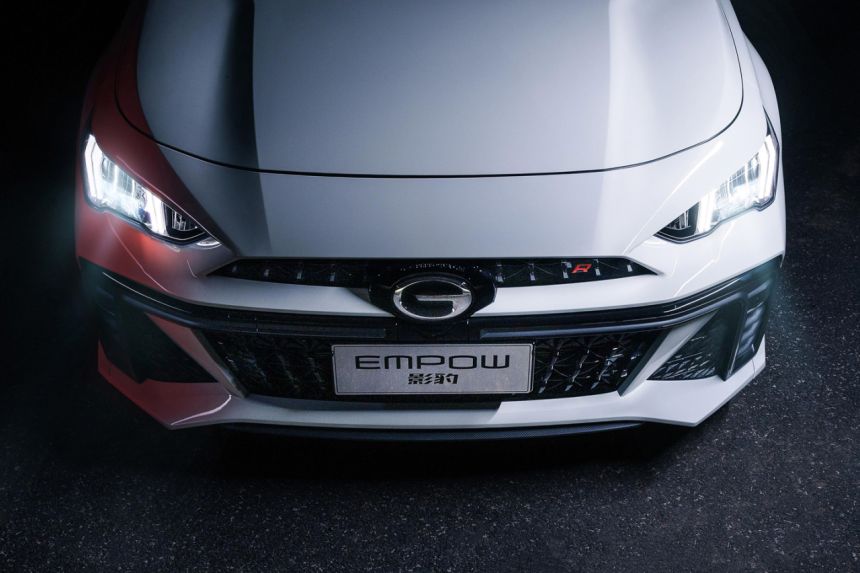 2023 Shanghai: GAC reveals hotter Empow R sports sedan image