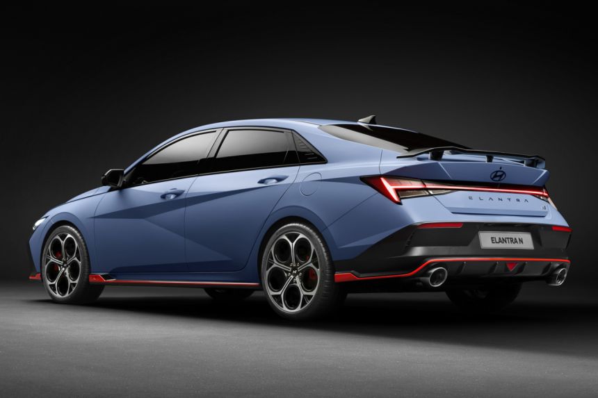 2023 Shanghai: Hyundai bares Elantra N's new edgy design image