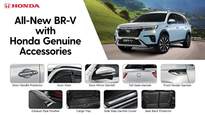 Honda Cars PH now offering genuine accessories for 2023 BR-V image