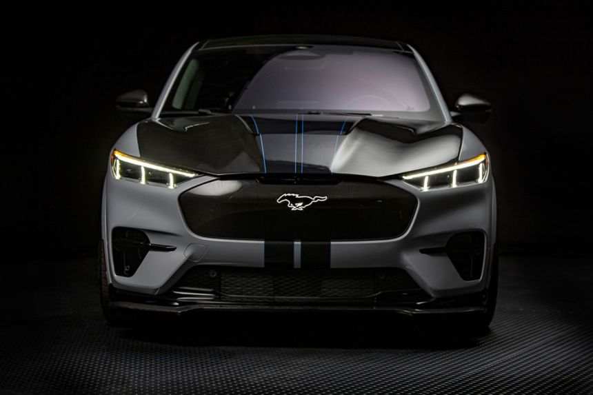 Shelby Mustang Mach-E GT revealed with Borla &ldquo;exhaust&rdquo; image