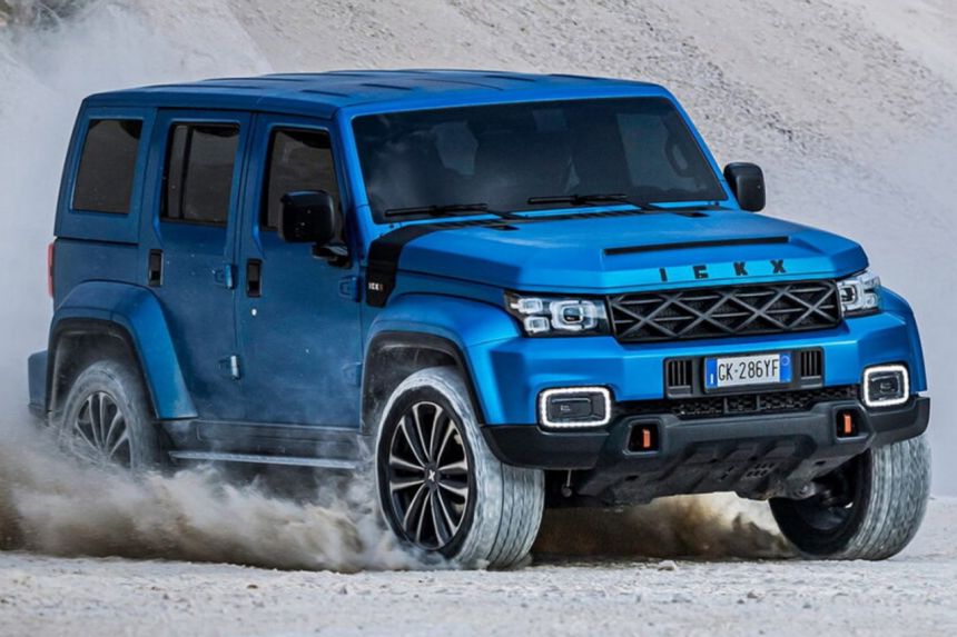 Ickx K2's looks is an interesting 4x4 SUV mashup image