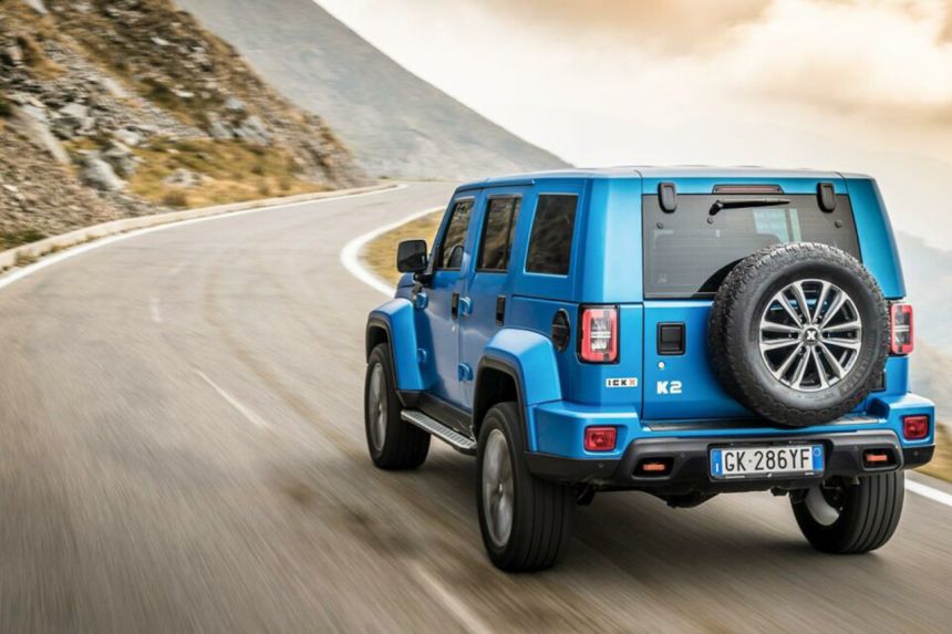 Ickx K2's looks is an interesting 4x4 SUV mashup image