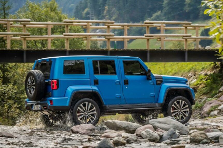 Ickx K2's looks is an interesting 4x4 SUV mashup image