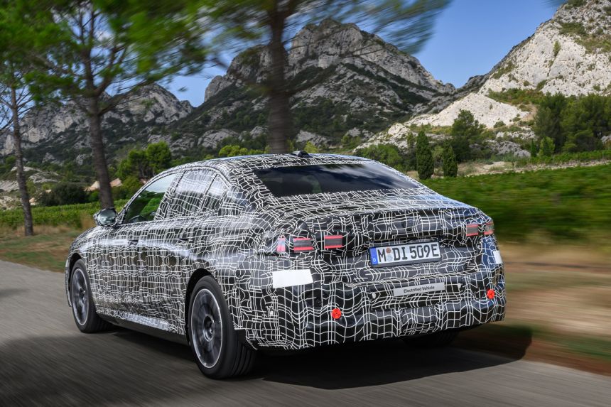 LOOK: Is this the 2024 BMW 5 Series? image