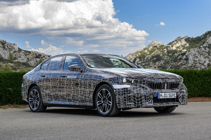 LOOK: Is this the 2024 BMW 5 Series? image