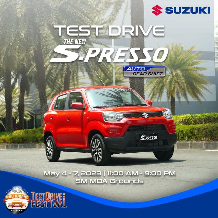 Test drive Suzuki S-Presso AGS at 2023 Auto Focus Test Drive Festival image