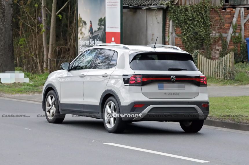 LOOK: Refreshed Volkswagen T-Cross spied with new face image