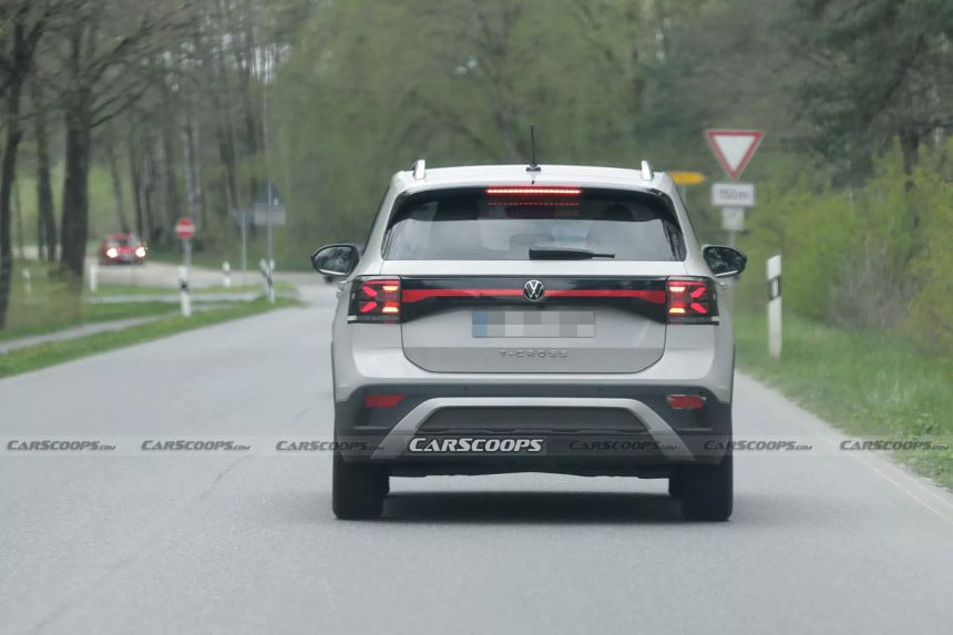 LOOK: Refreshed Volkswagen T-Cross spied with new face image