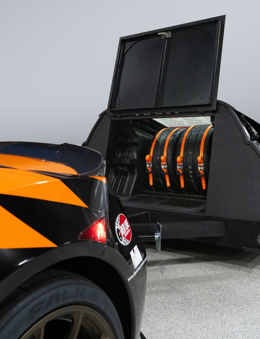 LOOK: Acura just built a trailer out of an NSX image