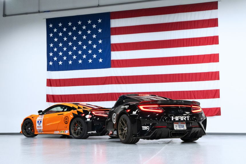 LOOK: Acura just built a trailer out of an NSX image