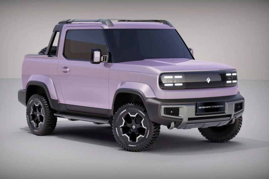 Baojun EV pick-up reminds us of the Suzuki Samurai image