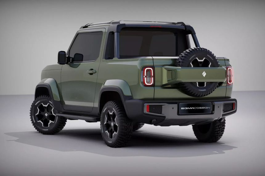 Baojun EV pickup reminds us of the Suzuki Samurai image