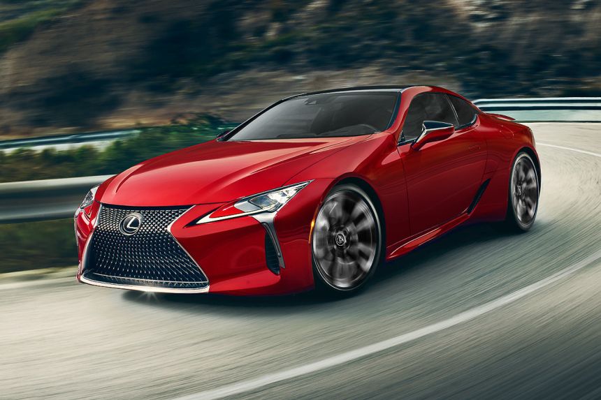 2024 Lexus LC 500 ditches touchpad for touchscreen image
