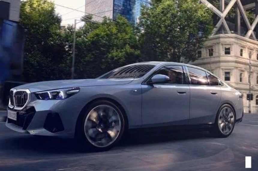 LEAKED: Here's the BMW i5 EV before you're supposed to see it image