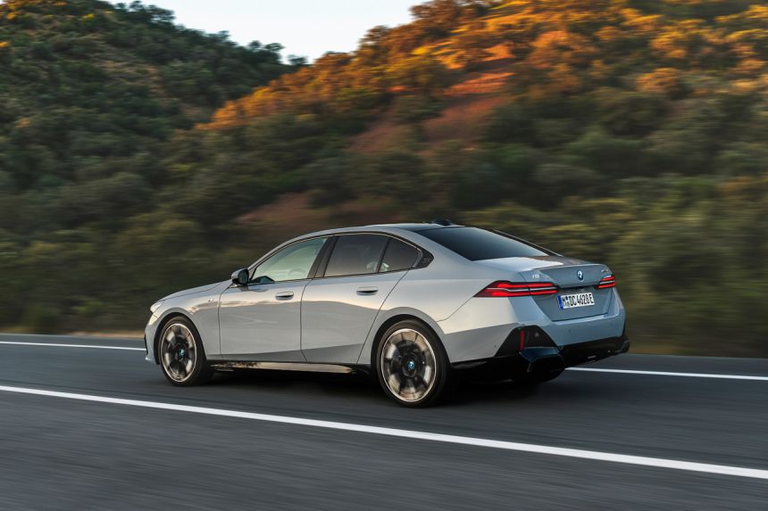 This is the all-new 2024 BMW 5 Series image