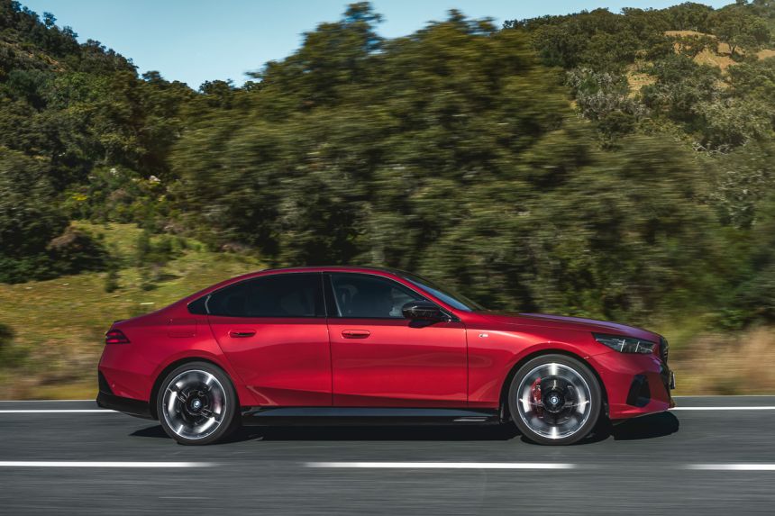 This is the all-new 2024 BMW 5 Series image