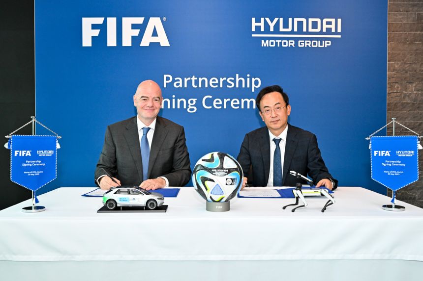 Hyundai and Kia are FIFA partners until 2030 image