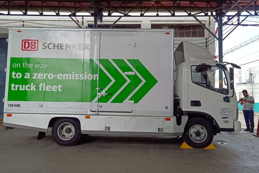 DB Schenker logistics chooses Foton Tornado EV truck image