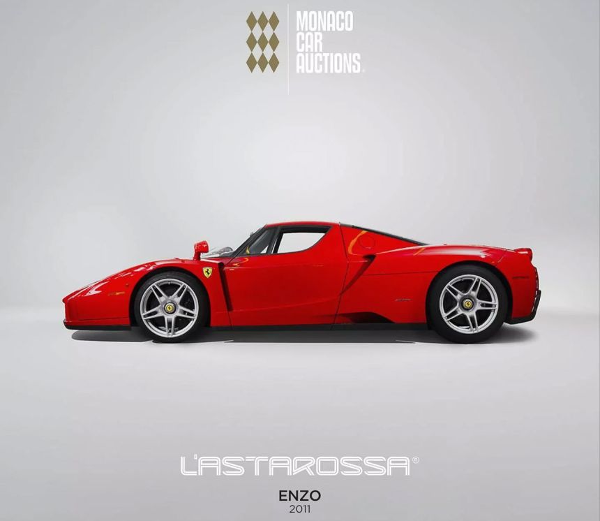 Fernando Alonso selling his Ferrari Enzo, could fetch over $5 million image