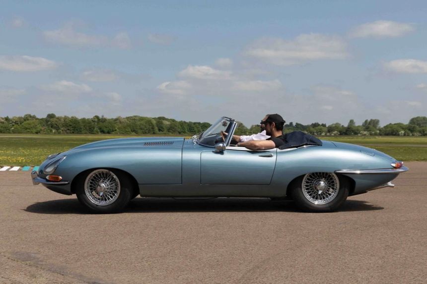 Turn your Jaguar E-Type into an EV with this kit image