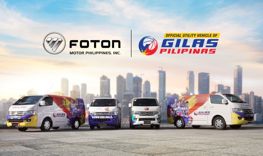 Foton PH is official vehicle partner of Gilas for FIBA 2023 image