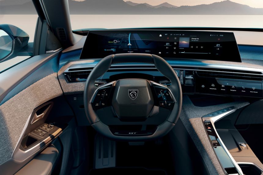 Peugeot bares the look of next-generation i-Cockpit image